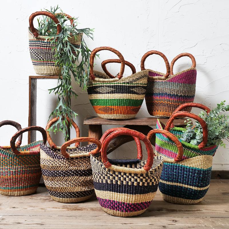 ボルガバスケット・ブルキナバスケット｜民芸雑貨 アフリカ雑貨