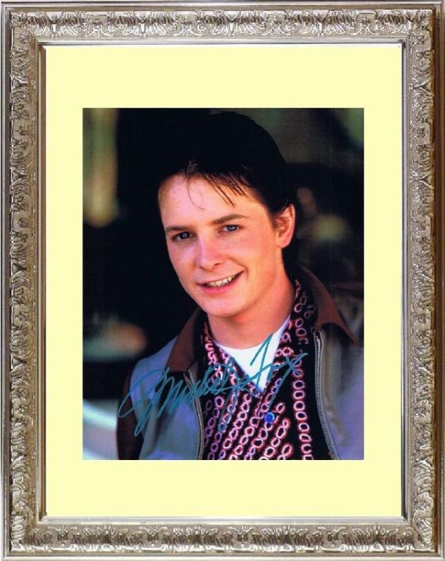 Michael J. Fox マイケル J フォックス 直筆サイン PHOTO | BACK TO