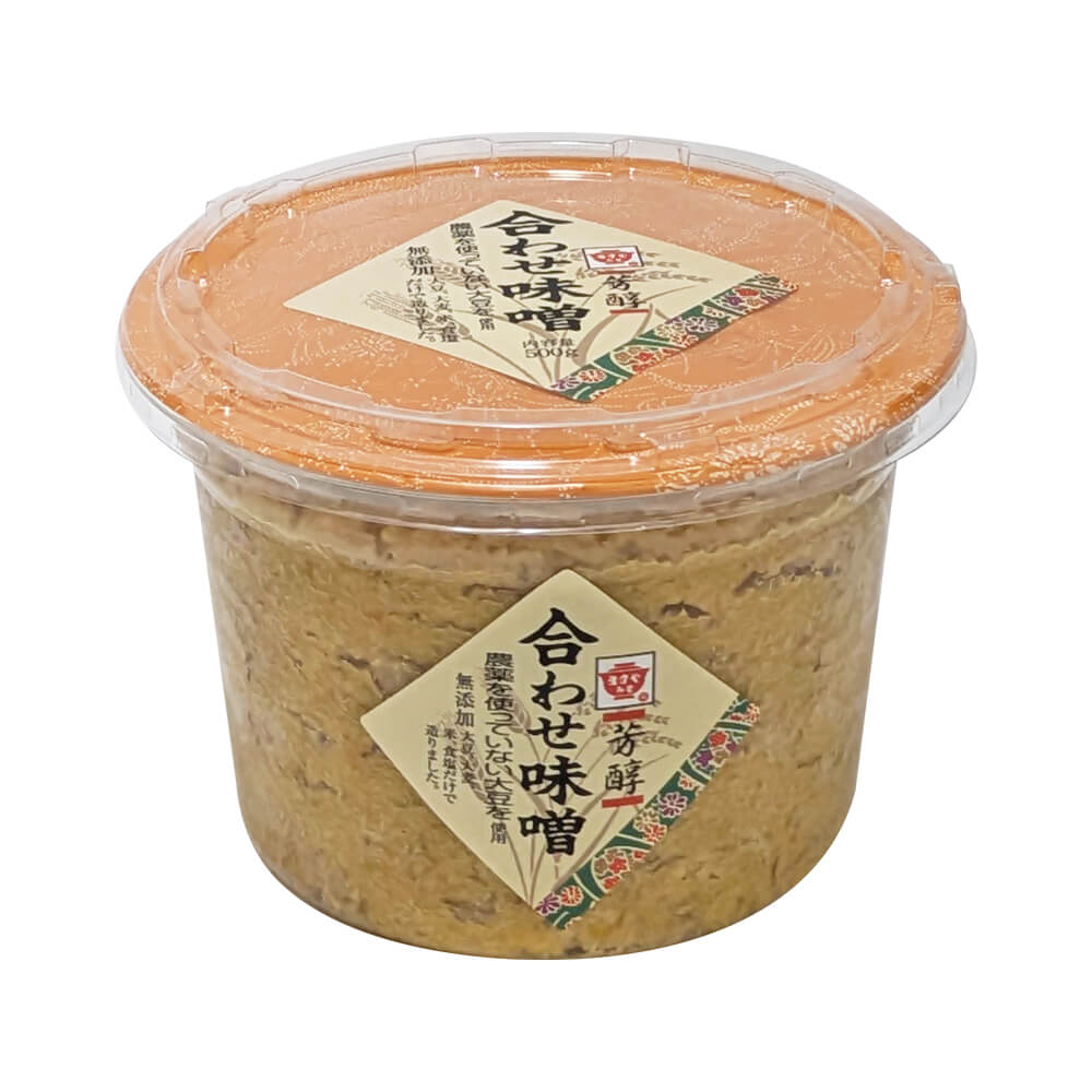 芳醇 合わせ味噌 （無添加） 500g | みそ/液みそ | ますやみそ