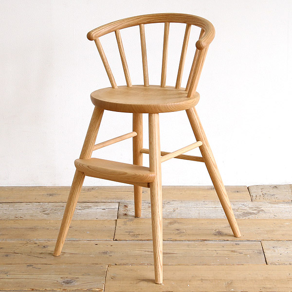 ベビーチェア/子供椅子/キッズチェア オーク材 BC2A 【高山ウッド