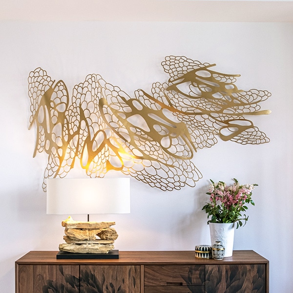 壁飾り 壁掛け オブジェ 翼 ウォールアート おしゃれ リゾート