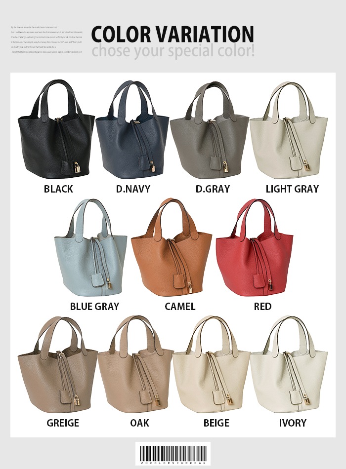 PERENNE ペレンネ 本革 手提げ キューブ型ハンドバッグ Mサイズ