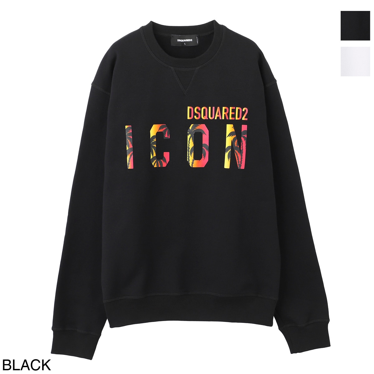 アウトレット】DSQUARED2 ディースクエアード クルーネックスウェット