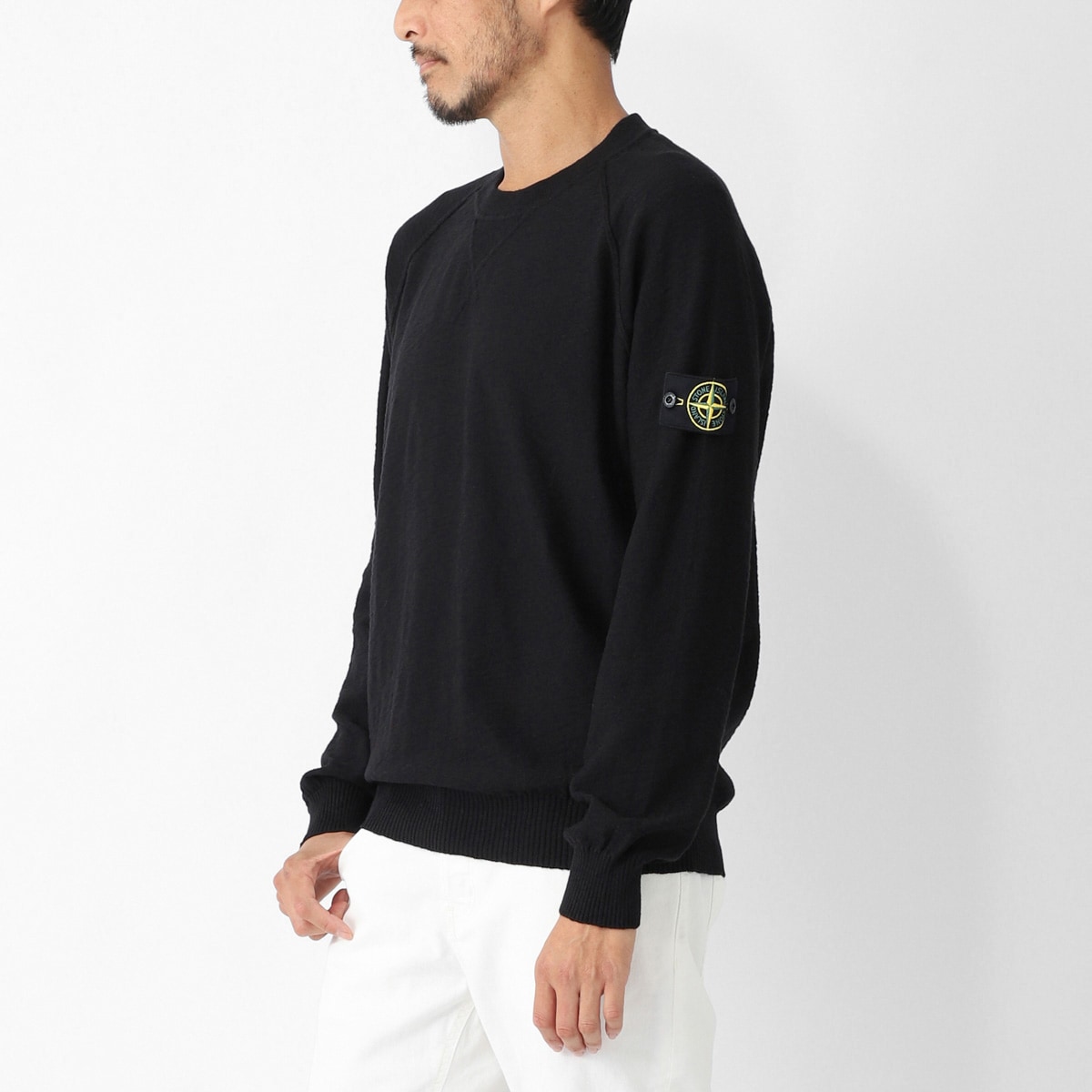 アウトレット】STONE ISLAND ストーンアイランド クルーネックニット