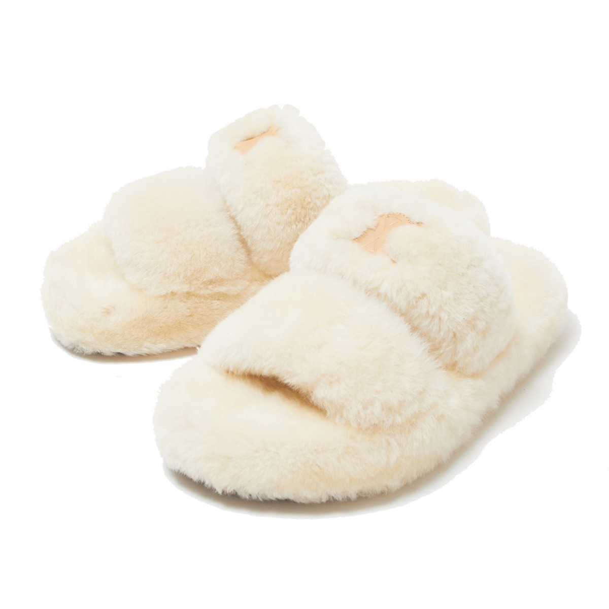 CELINE セリーヌ スライドサンダル/ファーサンダル/TRIOMPHE OPEN