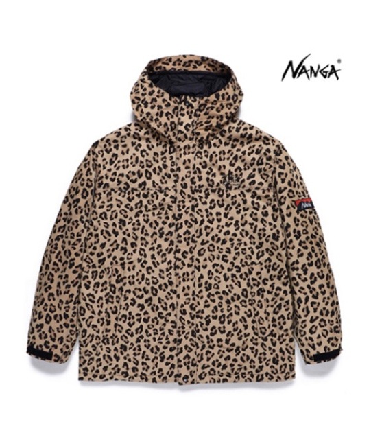 LEOPARD MOUNTAIN PARKA (TYPE-1) ＜NANGA＞【BEIGE】｜WACKO MARIA