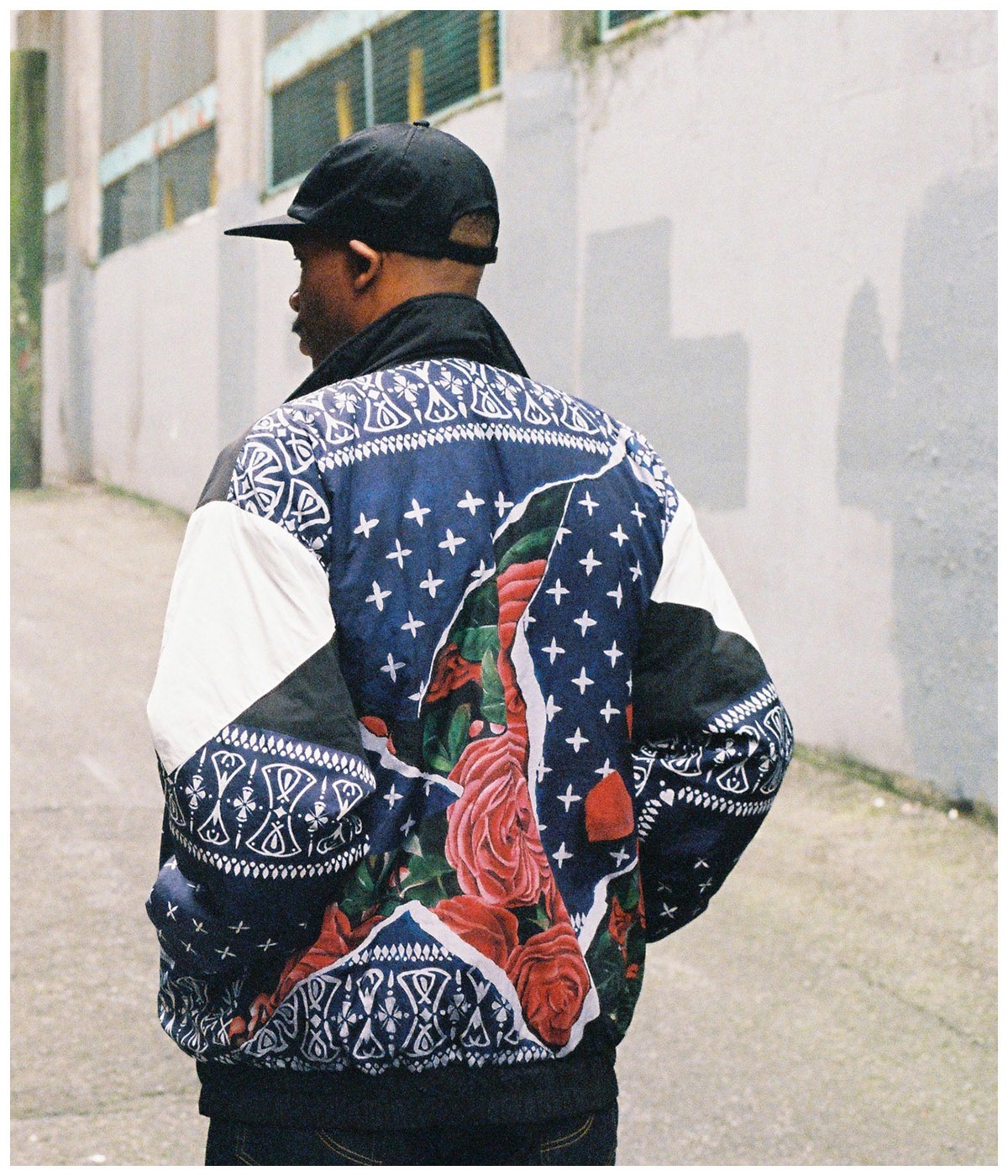 BANDANA 80'S JACKET【NAVY】｜CHALLENGER｜MELTING POT（正規取扱店