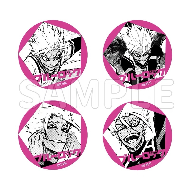 11/2〆切】ブルーロック キャラ別トレーディング缶バッジ 士道龍聖（24年