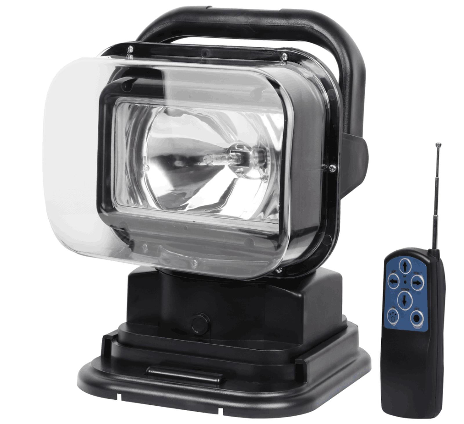 高輝度HID作業灯55W 遠隔リモコン操作付き【1台】360°回転・120°上下