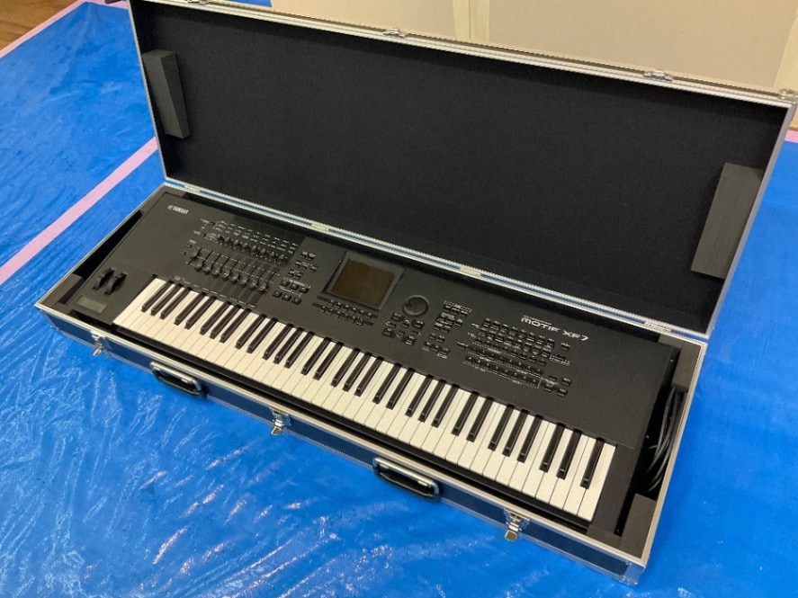 u56227 YAMAHA [XF7 MOTIF] 76鍵盤 中古 シンセサイザー ケース付 札幌