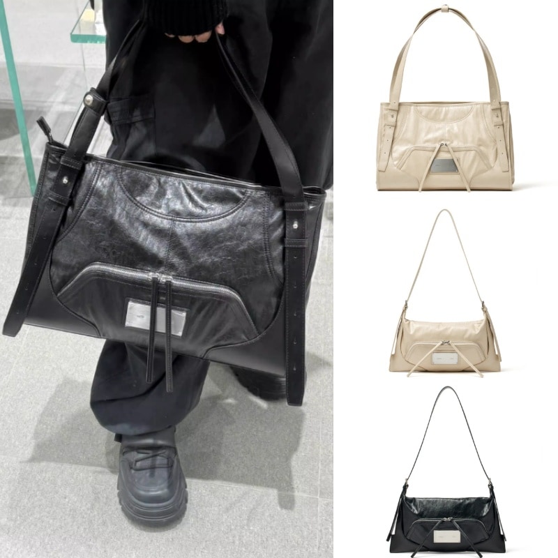 MATIN KIM 2way ショルダーバッグ TWO WAY STRAP SQUARE BAG｜MIRISE