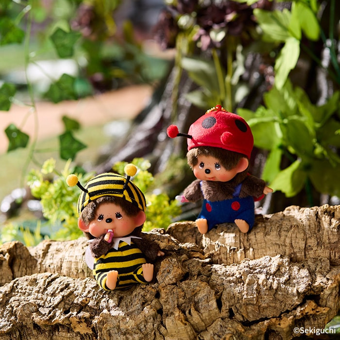 モンチッチ 顔でかSSキーチェーン ミツバチ|【ぬいぐるみのセキグチ