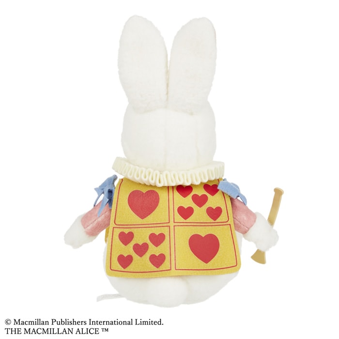 マクミラン・アリス Sサイズ 白ウサギ|【ぬいぐるみのセキグチ