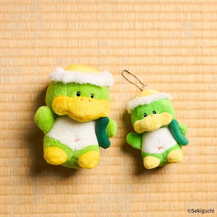 カッパのキューキュー ぬいぐるみ Sサイズ|【ぬいぐるみのセキグチ