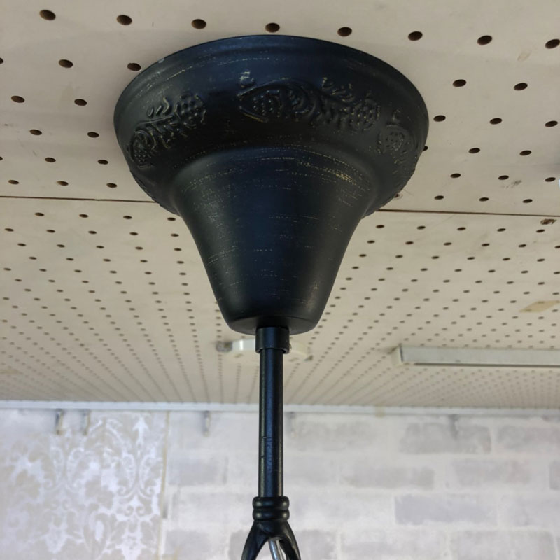 ローとアイアンのヴィンテージ風シャンデリア｜6灯 | インテリア・家具