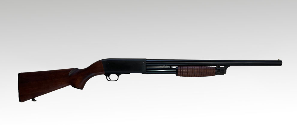 KTW エアーコッキングショットガン イサカM37 フェザーライト