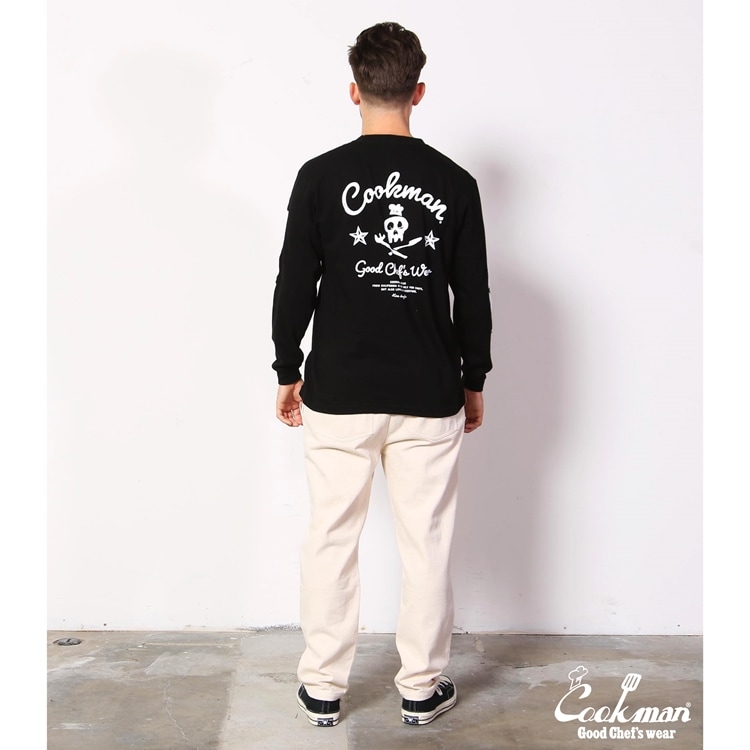 COOKMAN/クックマン Long Chef Pants シェフパンツ「Denim Natural