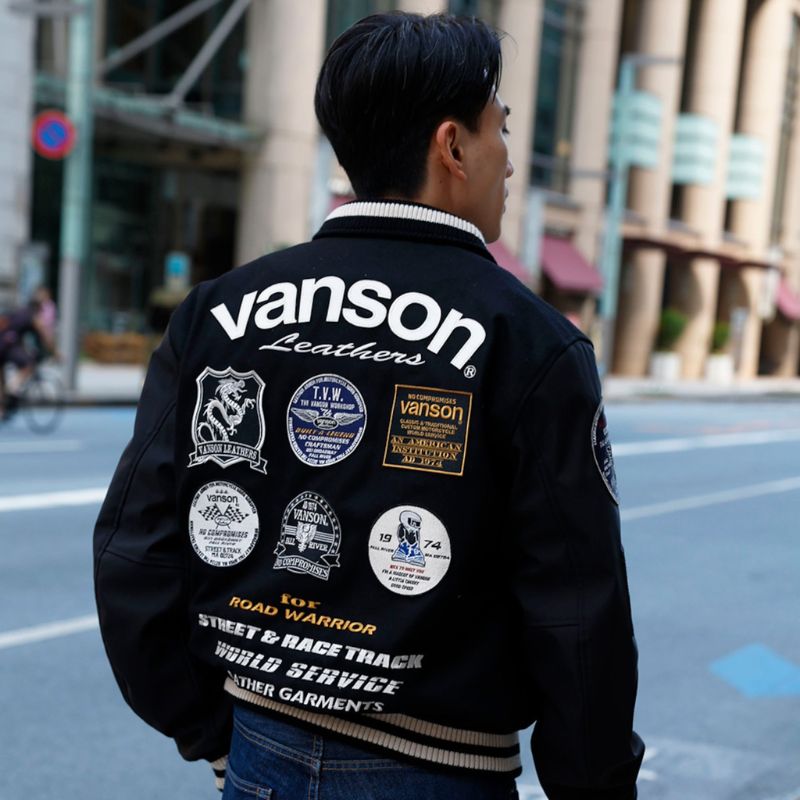 VANSON / バンソン アワードジャケット 秋冬モデル VS25107W｜3カラー