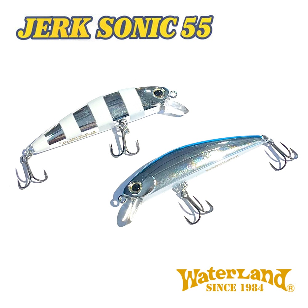 WATER LAND/Jerk Sonic(ジャークソニック)55 ミノー｜宮古島の釣具屋