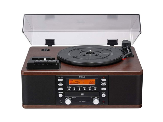 TEAC ターンテーブル/カセットプレーヤー付CDレコーダー LP-R520(WA
