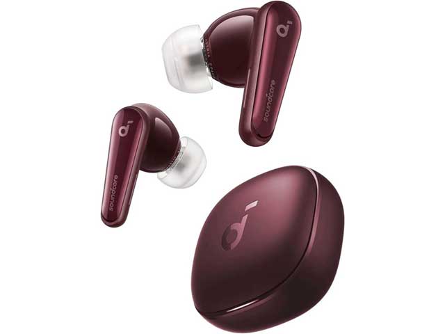 ANKER フルワイヤレスイヤホン Soundcore Liberty 4 ワインレッド