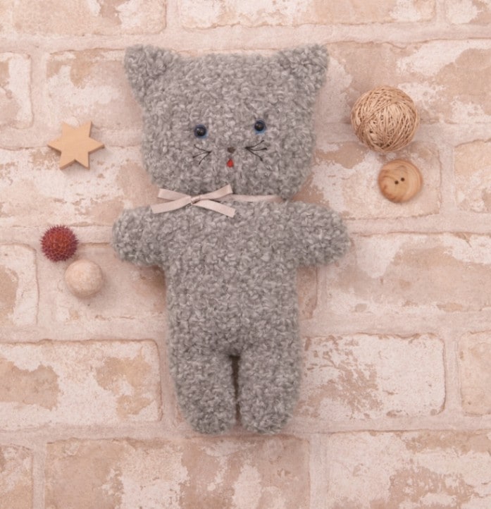 ふわふわきせかえぬいぐるみ フムねこちゃん 手芸キット 手作り | 手芸