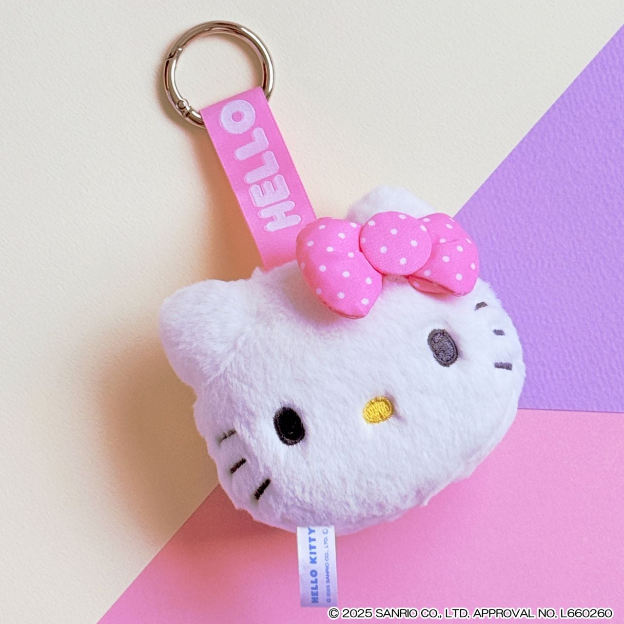 サンリオ フェイスタグマスコット ハローキティ｜バッグに付けて可愛い