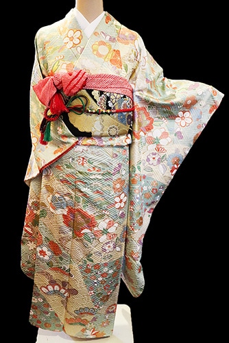 丹後ちりめん振袖「牡丹松梅」 | 種類から探す,振袖 | きものサロン