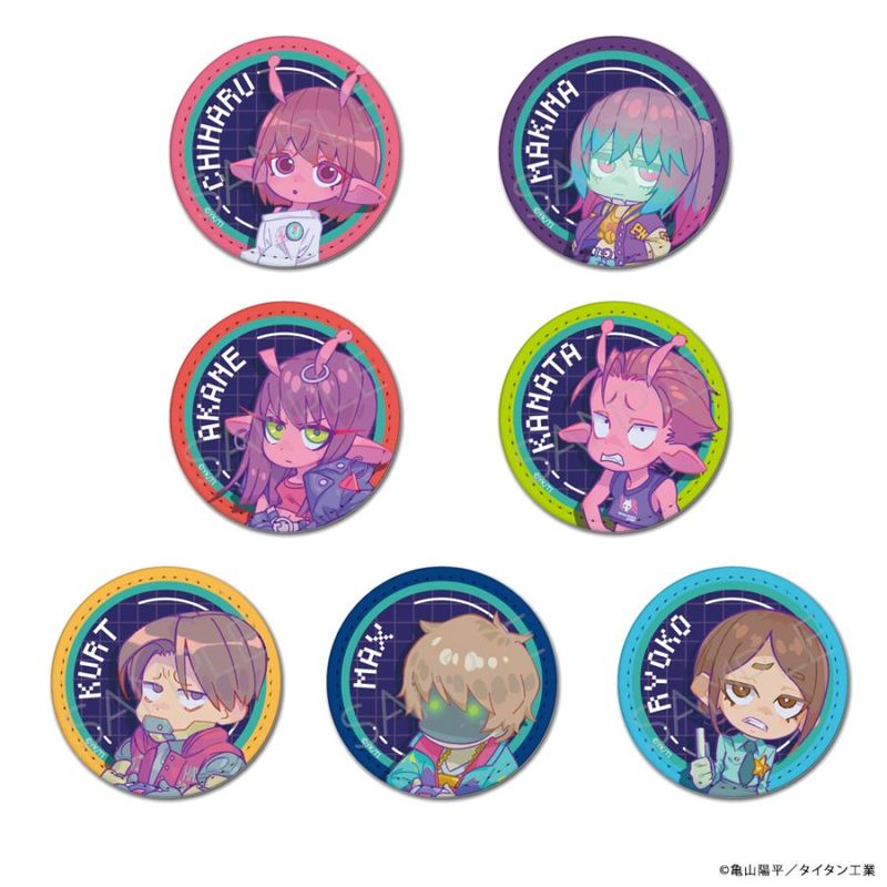 アニメ「銀河特急 ミルキー☆サブウェイ」 星型缶バッジ | 特集から