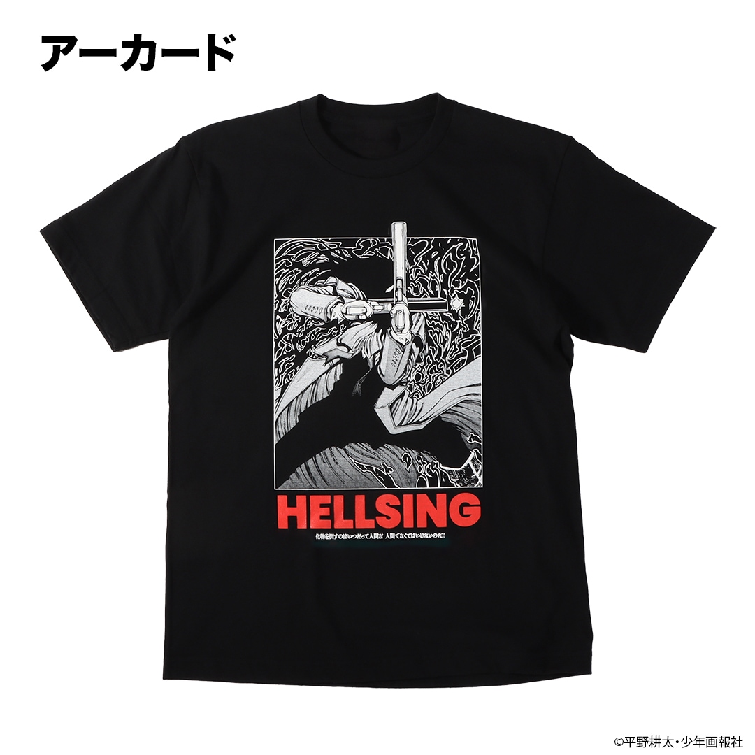 平野耕太☆大博覧會 HELLSING Arucard vs Anderson Tシャツ | 特集から