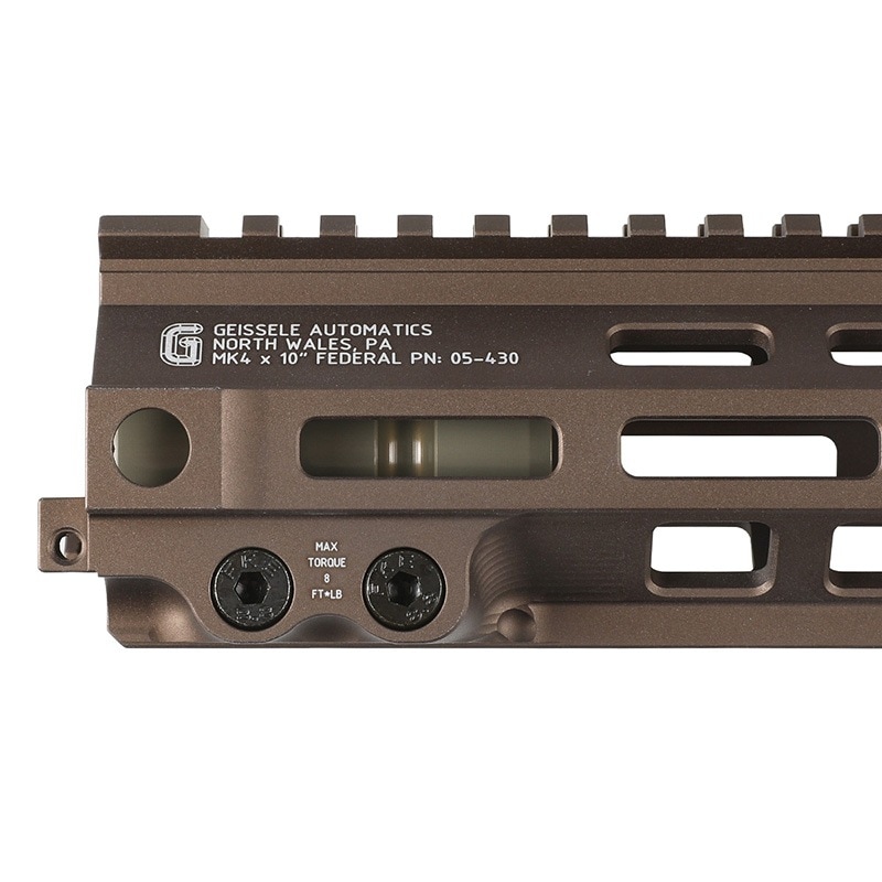 Zparts Geissele Mk4 10inch M-LOKハンドガード Federal刻印 (東京
