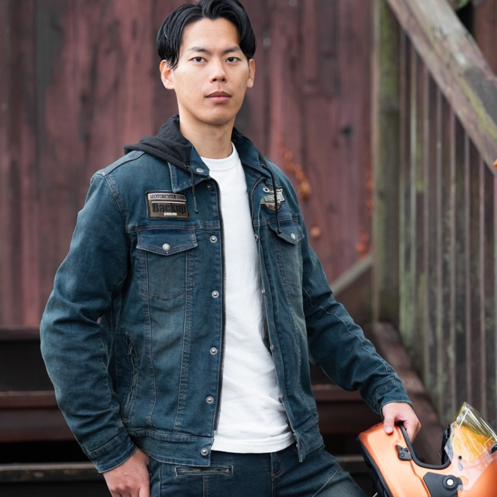 バイク デニムジャケット[24SJ-4] ウェア,メンズ,ジャケット,素材別