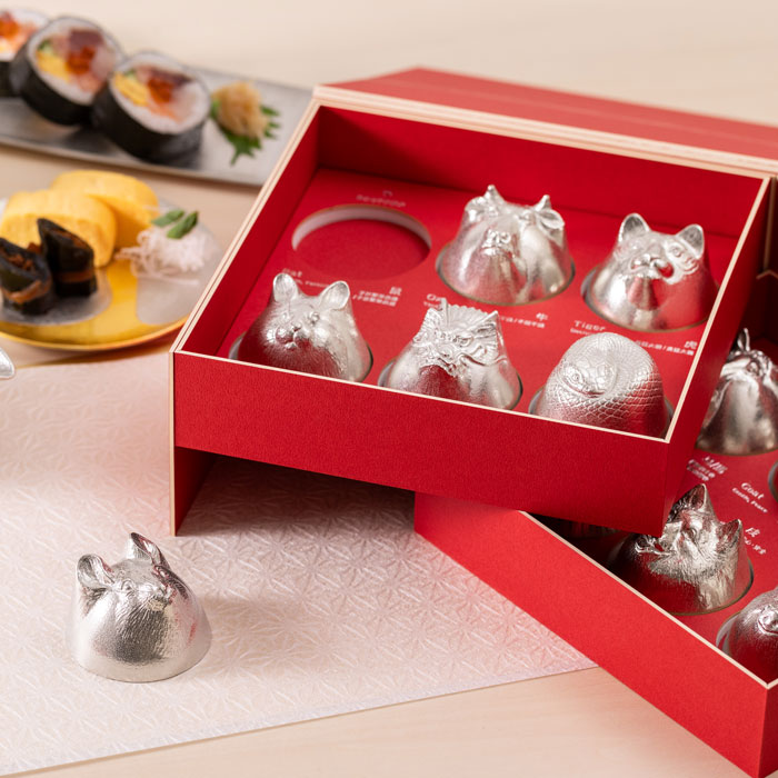 干支ぐい呑 - 十二支セット｜錫製雑貨・酒器の通販は能作オンライン