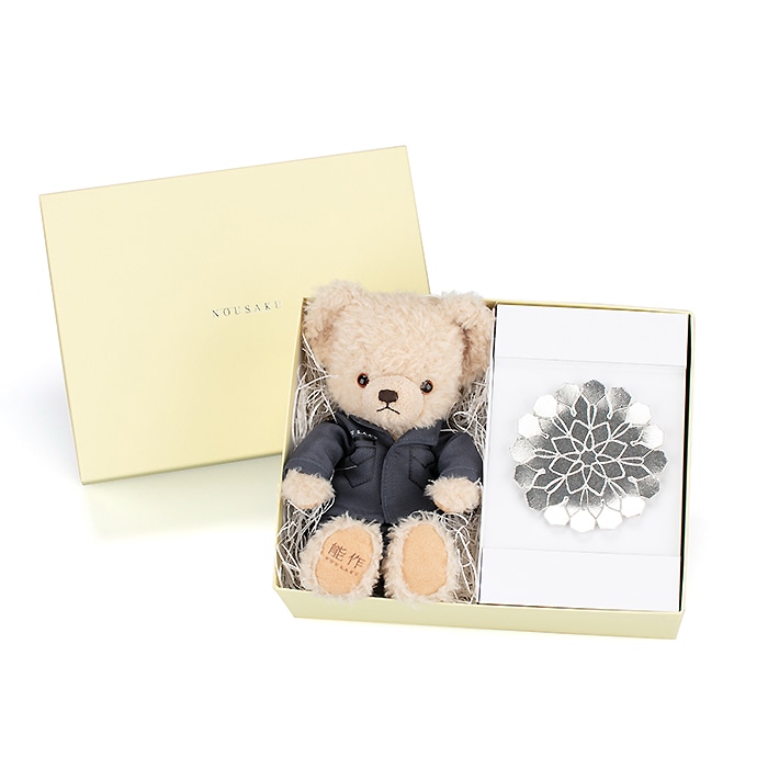 能作ベア＆フラワートレーセット｜錫製雑貨・酒器の通販は能作