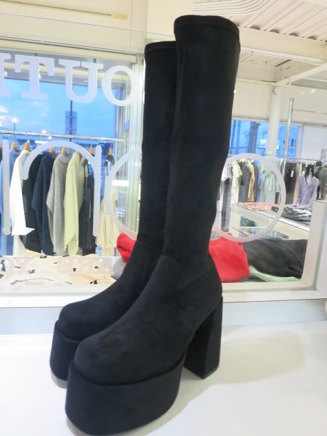 SALE】 EMODA バルキープランプフィットブーツ 0424518702|apricot