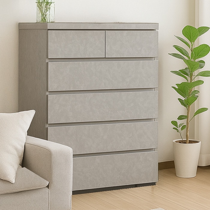 石利 | 幅80cm 奥行40cm 高さ106cm チェスト 完成品 日本製 80cm 5段