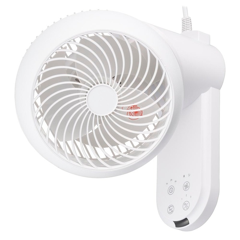 360°サーキュレーター 壁掛・卓上両用式｜FF-SQ850RY 08-3336｜通販