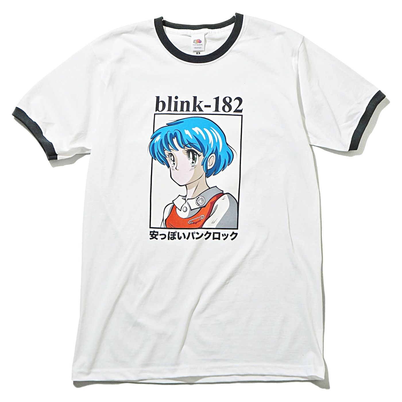 BLINK-182 Tシャツ 安っぽいパンクロック Anime-White | OSOMALO