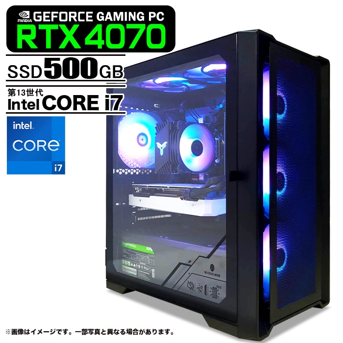 FPSゲーム快適】ゲーミングPC/Core i7-7700/GTX1060 FPSゲーム快適