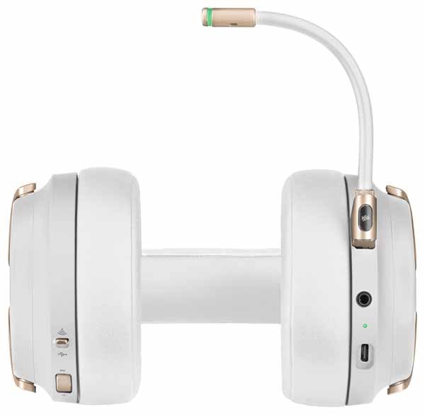 Corsair VIRTUOSO RGB WIRELESS -Pearl- ゲーミングヘッドセット