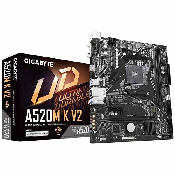 GIGABYTE A520M K V2 AMD A520チップセット搭載 Micro ATX
