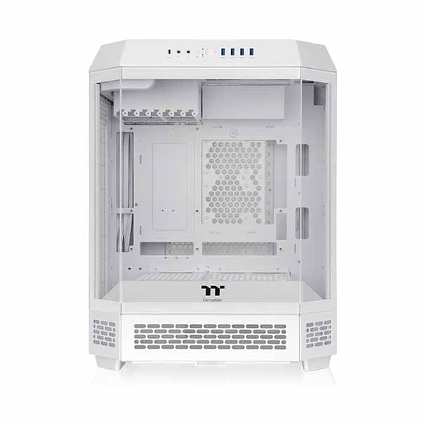 Thermaltake The Tower 600 Snow 八角柱デザイン採用 ミドルタワー型PC