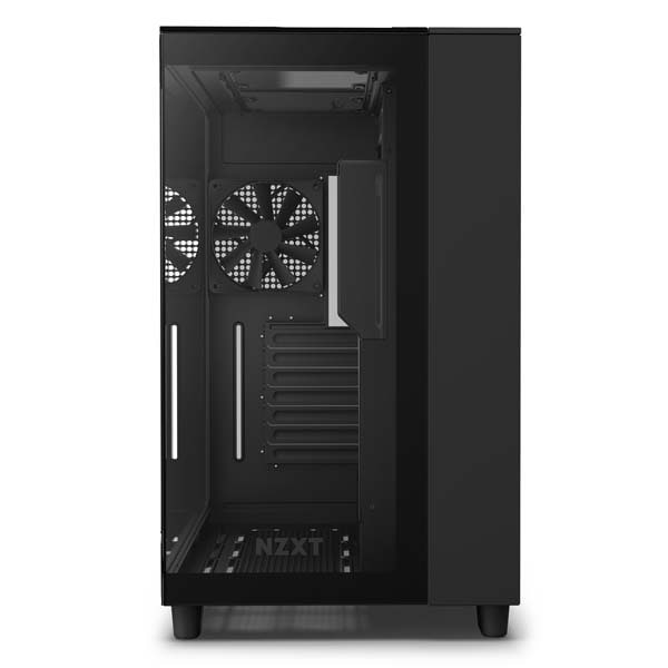 NZXT H9 Elite Black 2層構造ミドルタワーPCケース 強化ガラスモデル