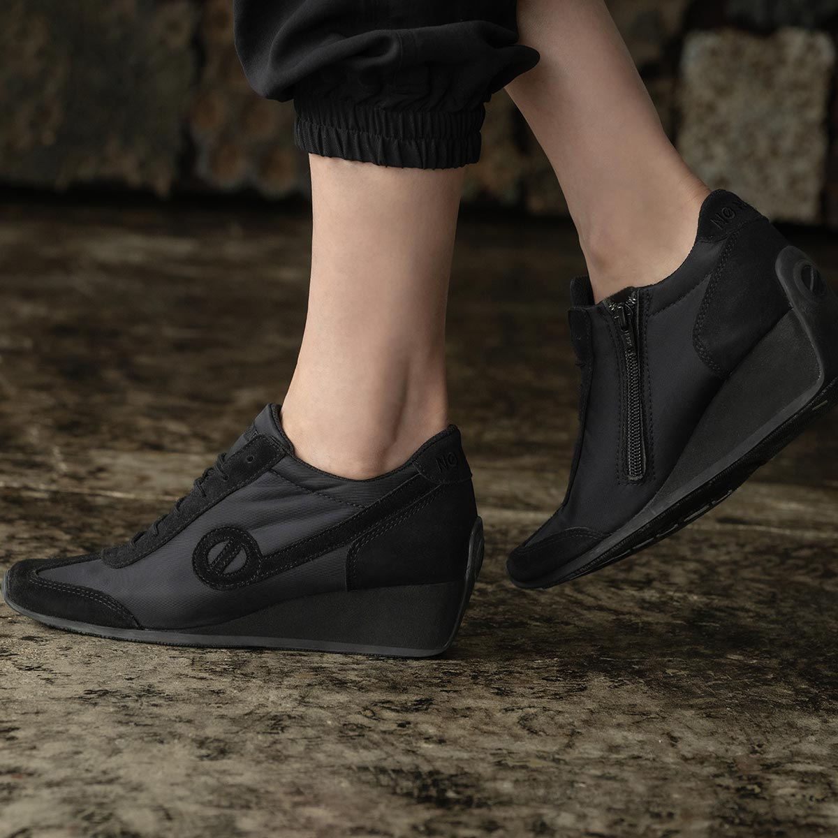 定番]NO NAME ノーネーム YOKO-00901 ヨーコ ブラック | NO NAME