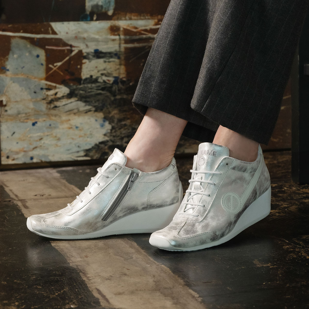 ファイナルセール50%OFF]NO NAME ノーネーム YOKO-42919-SILVER ヨーコ