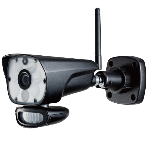 NSK】屋外センサーライト 機能付 NS-9112WMS2増設用カメラ NS-012W