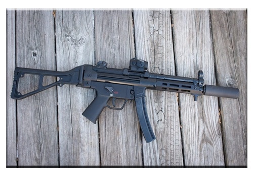 WII-TECH マルイ次世代MP5/DAKOTA Tacticalタイプアルミハンドガード