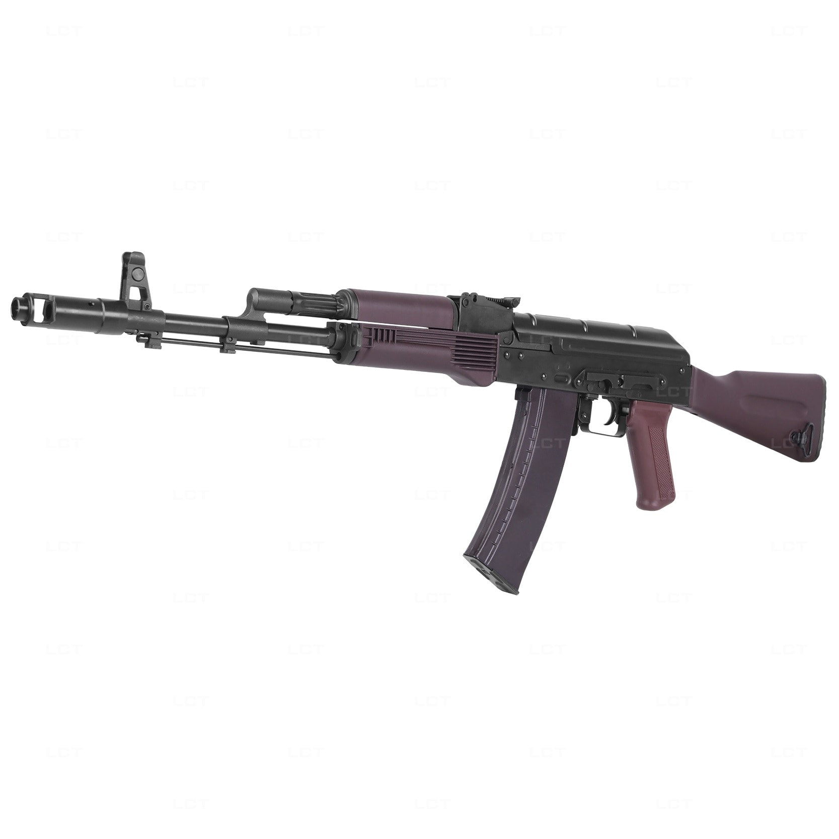 AK 実物 マガジン 電動ガン用 プラム　AK74 マルイ　LCT ☆LCT AK74M/LCK-74M(Plum) 電動ガン完成品-日本仕様- > AK シリーズ