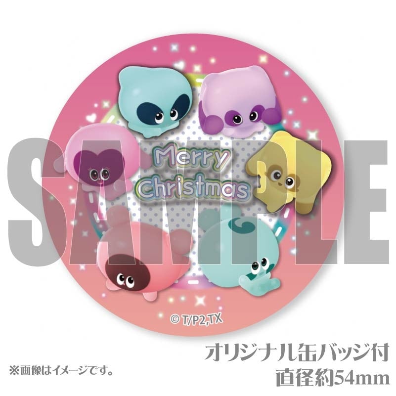 Xmasプリケーキ2024（集合柄）【特典缶バッジ付き】[ぷにるんず