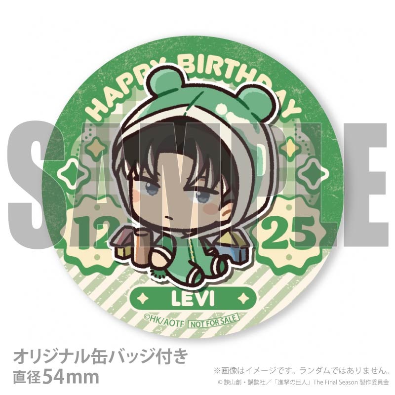 進撃の巨人 コミックマーケット 特典 缶バッジ リヴァイ 20点 進撃の